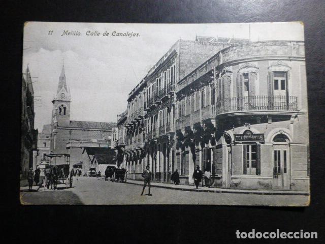 Postales: MELILLA CALLE DE CANALEJAS - Foto 1