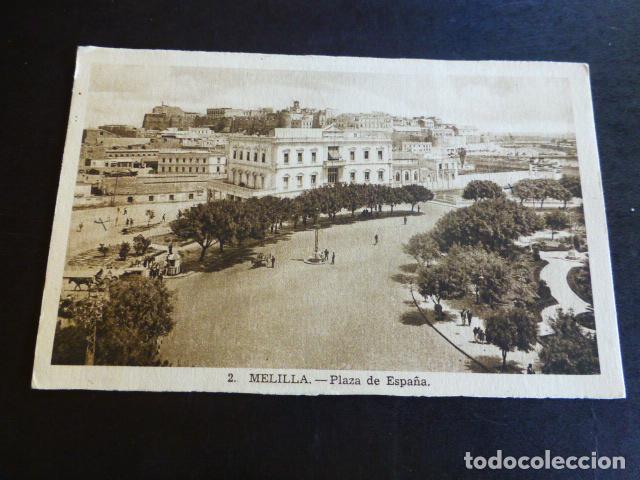 Postales: MELILLA PLAZA DE ESPA&Ntilde;A - Foto 1