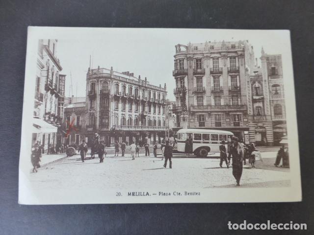 Postales: MELILLA PLAZA CTE. BENITEZ - Foto 1