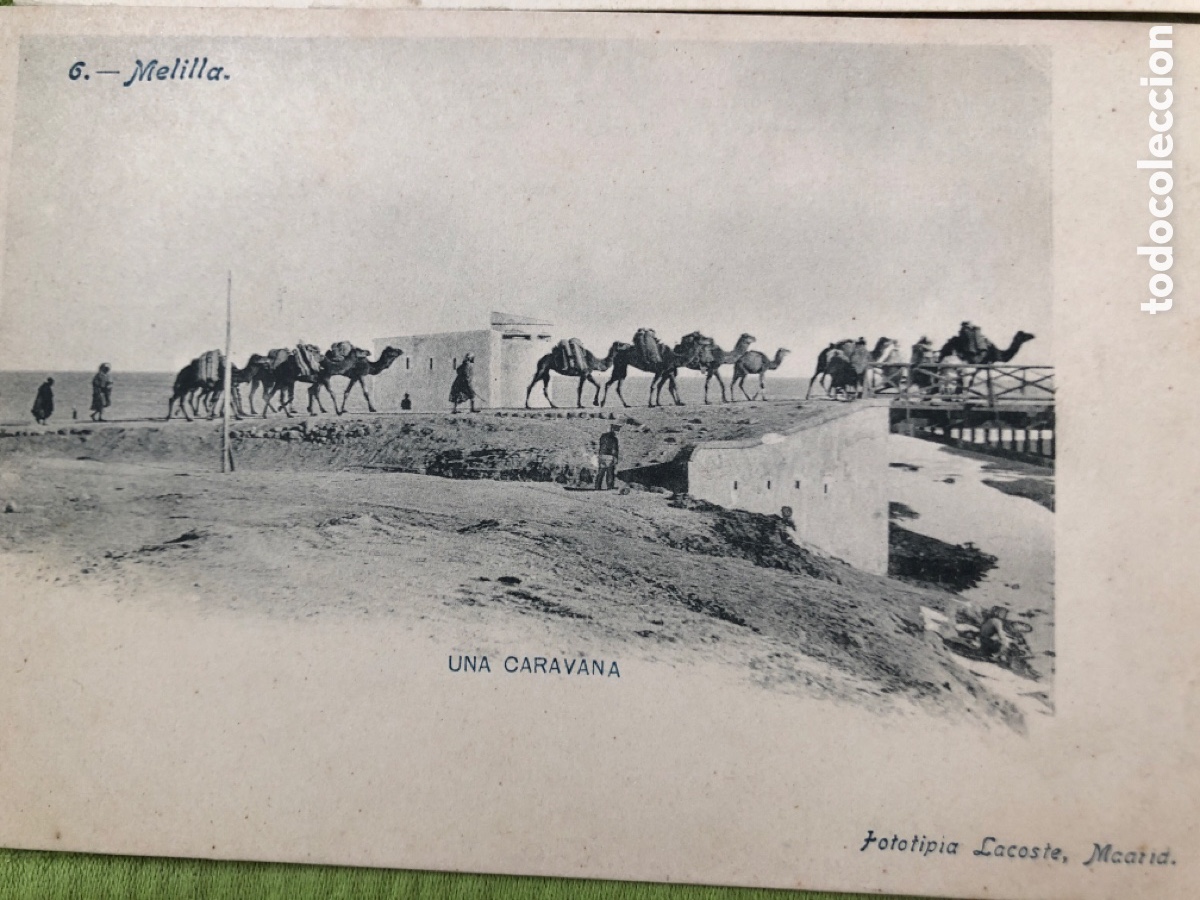 Postales: 4 postales de Melilla sin dividir y sin circular - Foto 5