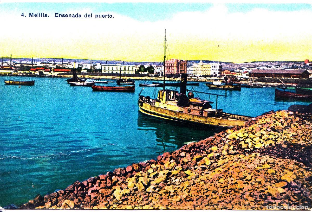 Postales: MELILLA - ENSENADA DEL PUERTO - CYL - Foto 1