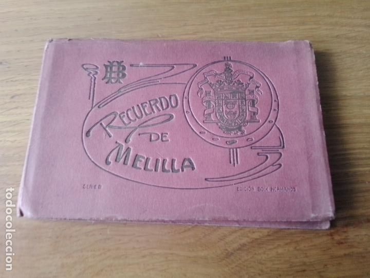 Postales: Recuerdo de Melilla. Edici&oacute;n Boix coloreadas - Foto 1