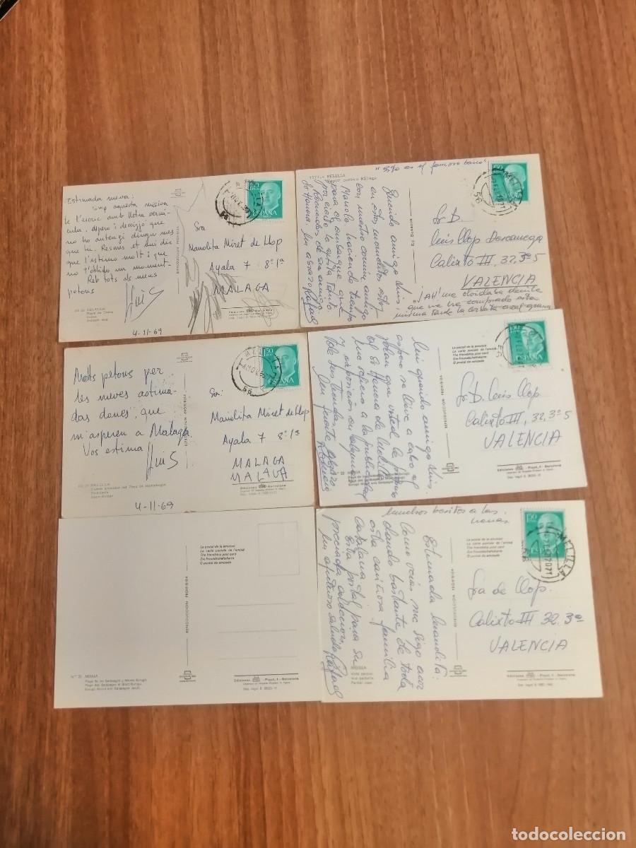Postales: LOTE 10 POSTALES MELILLA. - Foto 3