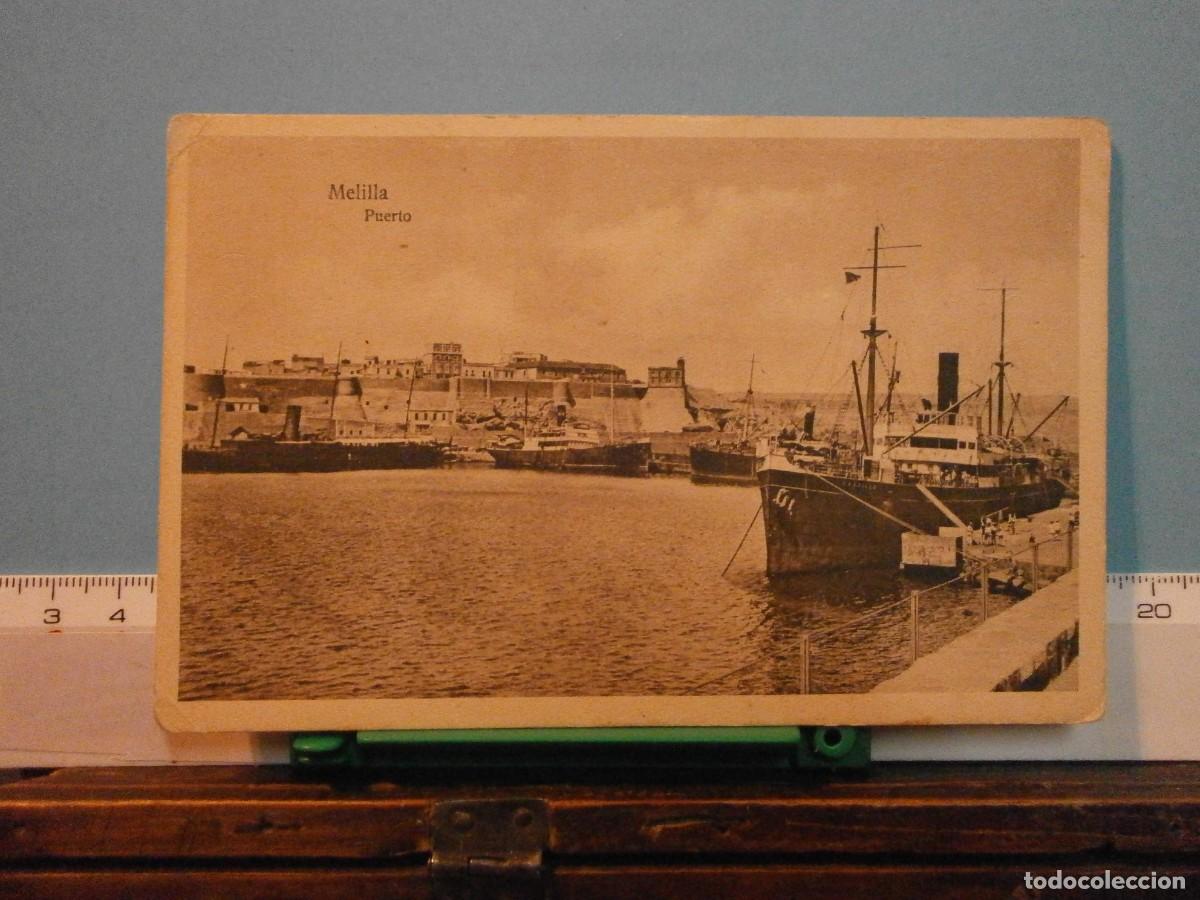 Postales: antigua postal melilla puerto - Foto 1