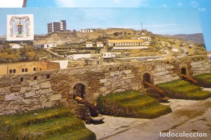 Postales: postal melilla bateria de la muralla real - Foto 1