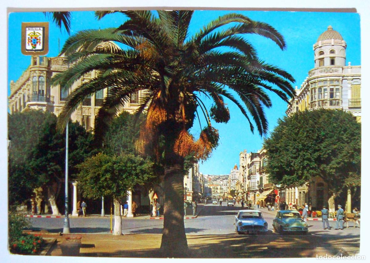 Postales: TARJETA POSTAL N&ordm; 15 MELILLA , AVENIDA DEL GENERALISIMO - Foto 1