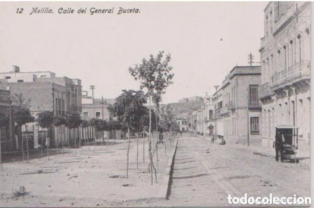 Postales: MELILLA - CALLE DEL GENERAL BUCETA - Foto 1