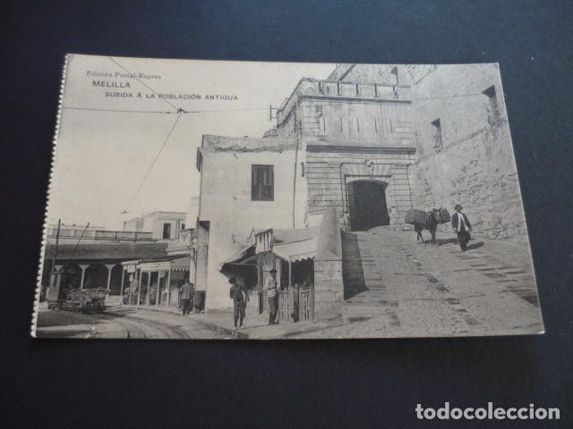 Postales: MELILLA SUBIDA A LA POBLACION ANTIGUA - Foto 1