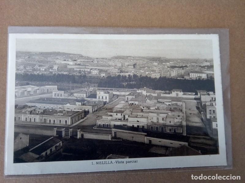 Postales: MELILLA , POSTAL ANTIGUA ANIMADA , BLANCO Y NEGRO - Foto 1