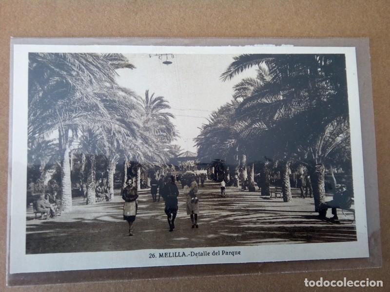 Postales: MELILLA , POSTAL ANTIGUA ANIMADA , BLANCO Y NEGRO - Foto 1