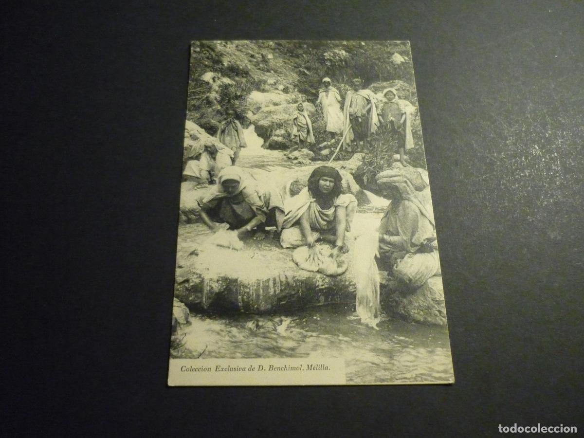 Postales: MELILLA TIPOS MOROS LAVANDERAS - Foto 1