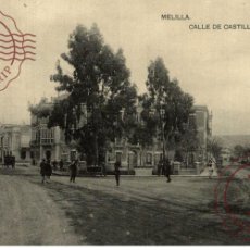 Postales: MELILLA CALLE DE CASTILLEJOS