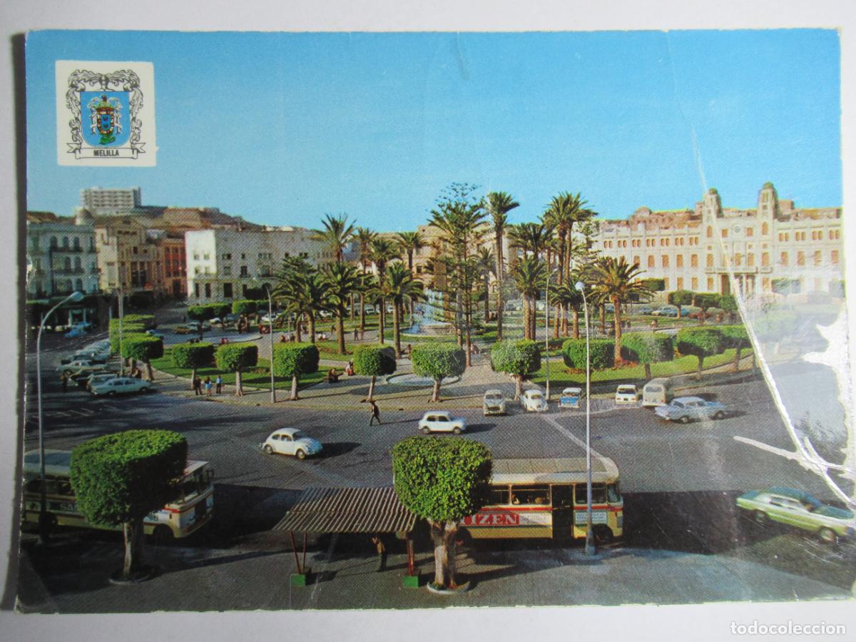 Postales: Melilla - Plaza de Espa&ntilde;a - Foto 1