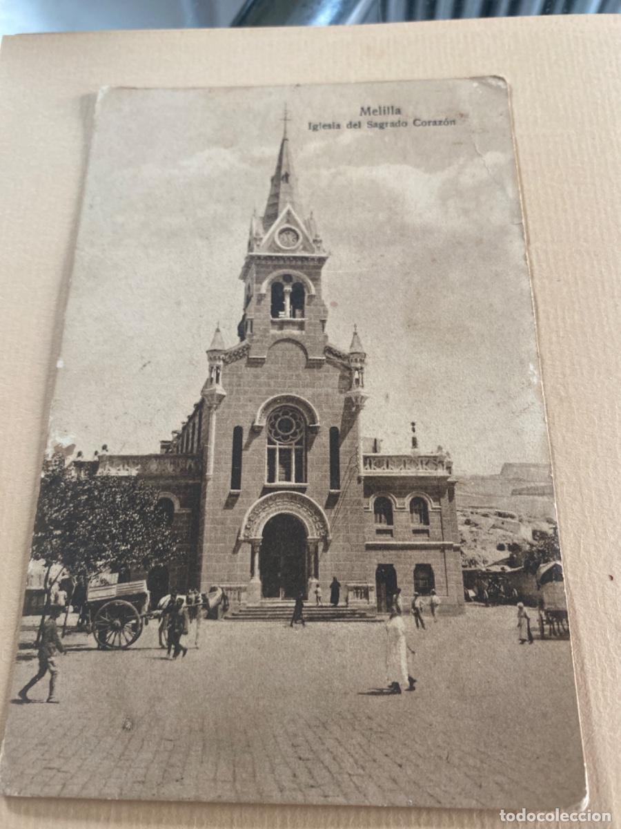 Postales: Melilla. Iglesia del Sagrado Coraz&oacute;n - Foto 1