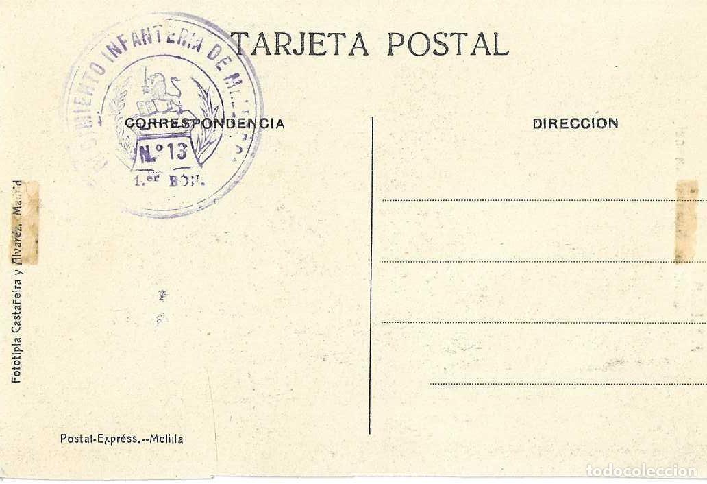 Postales: MELILLA - CALLE DEL GENERAL CHACEL - S/C - Foto 2