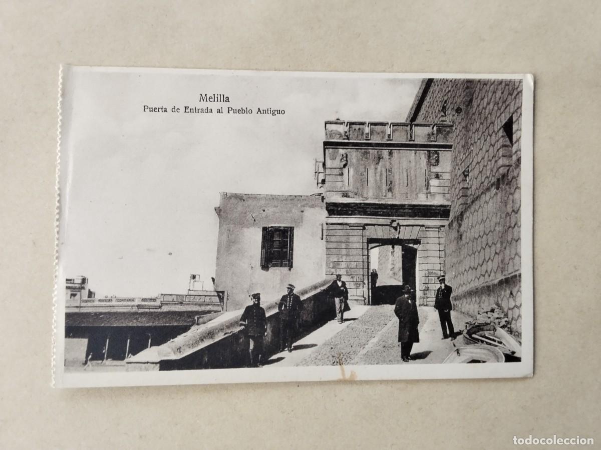 Postales: MELILLA , POSTAL ANTIGUA , BLANCO Y NEGRO. - Foto 1