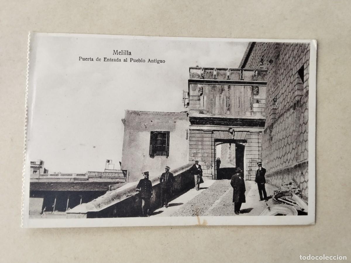 Postales: MELILLA , POSTAL ANTIGUA , BLANCO Y NEGRO. - Foto 2