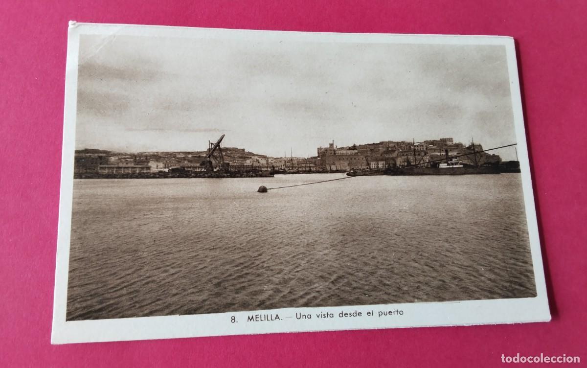 Postales: MELILLA , POSTAL ANTIGUA , BLANCO Y NEGRO , - Foto 2