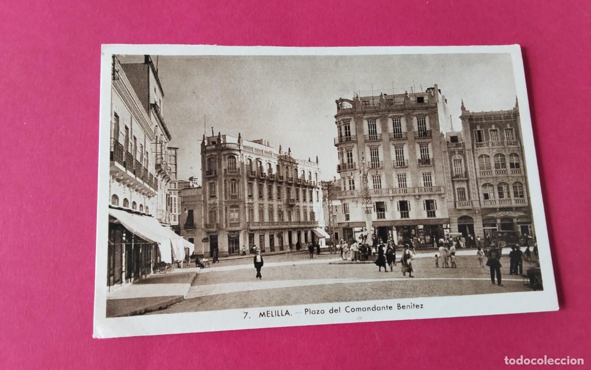 Postales: MELILLA , POSTAL ANTIGUA , BLANCO Y NEGRO - Foto 1