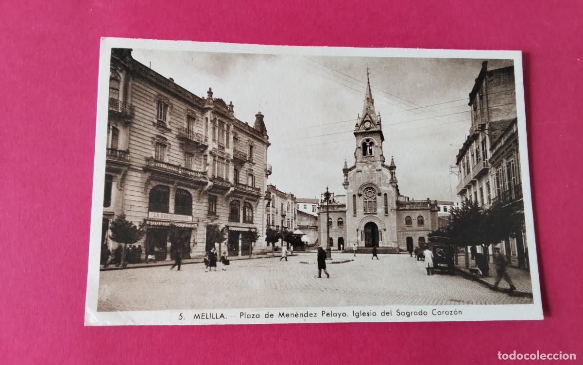 Postales: MELILLA , POSTAL ANTIGUA , BLANCO Y NEGRO - Foto 1