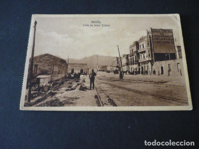 Postales: MELILLA CALLE DEL ACTOR TALLAVI - Foto 1