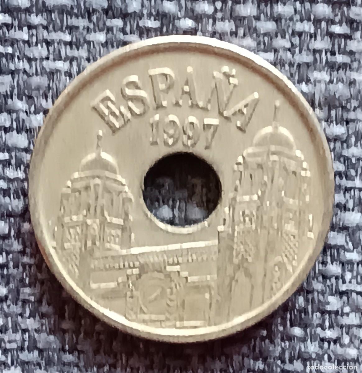 Postales: Moneda 25 pesetas 1997 Melilla - Foto 2