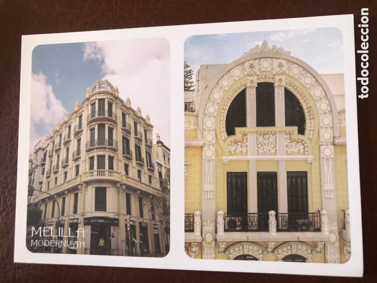 Postales: Postal Melilla Modernista. Sin circular. ASM - Foto 1