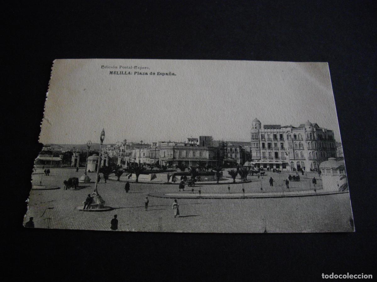 Postales: MELILLA PLAZA DE ESPA&Ntilde;A - Foto 1
