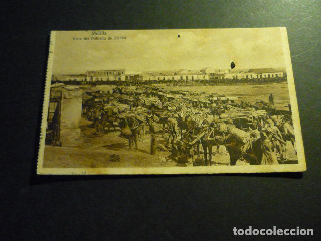 Postales: MELILLA VISTA DEL POBLADO DE ZELUAN - Foto 1