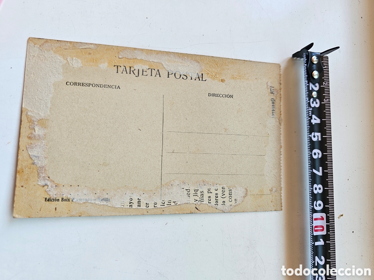 Postales: Postal de Melilla, Parque 1910s 1920s - Foto 4