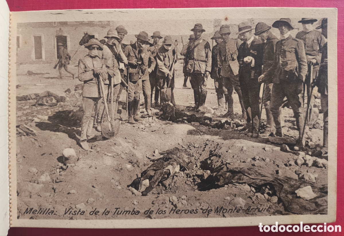 Postales: MONTE-ARRUIT CAMPAMENTO BLOC POSTAL MELILLA C. 1920 - Foto 6
