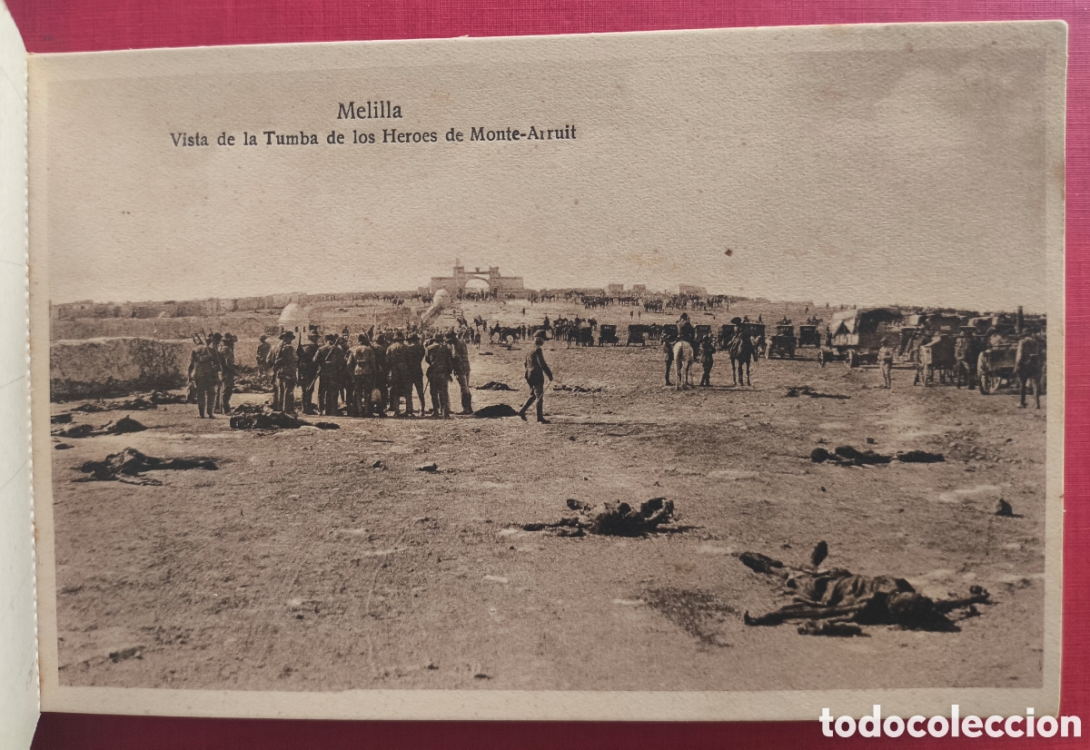 Postales: MONTE-ARRUIT CAMPAMENTO BLOC POSTAL MELILLA C. 1920 - Foto 7