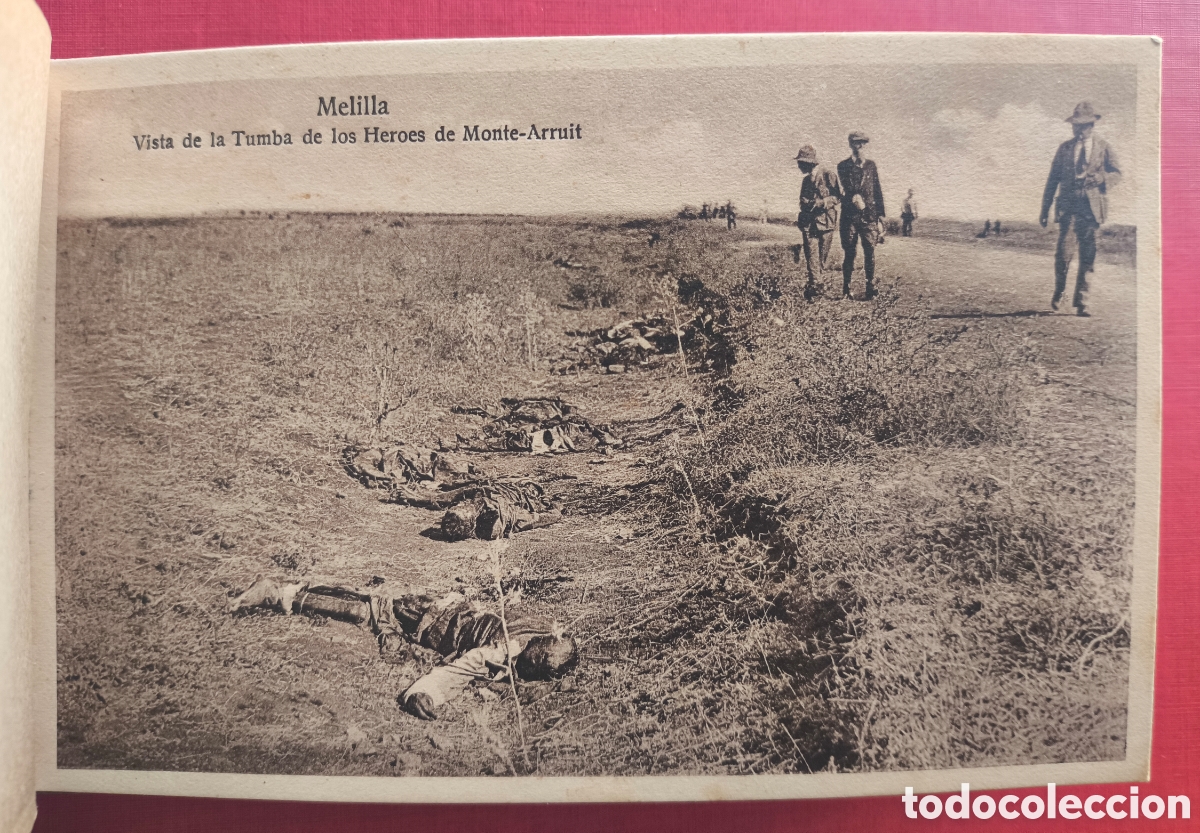 Postales: MONTE-ARRUIT CAMPAMENTO BLOC POSTAL MELILLA C. 1920 - Foto 9