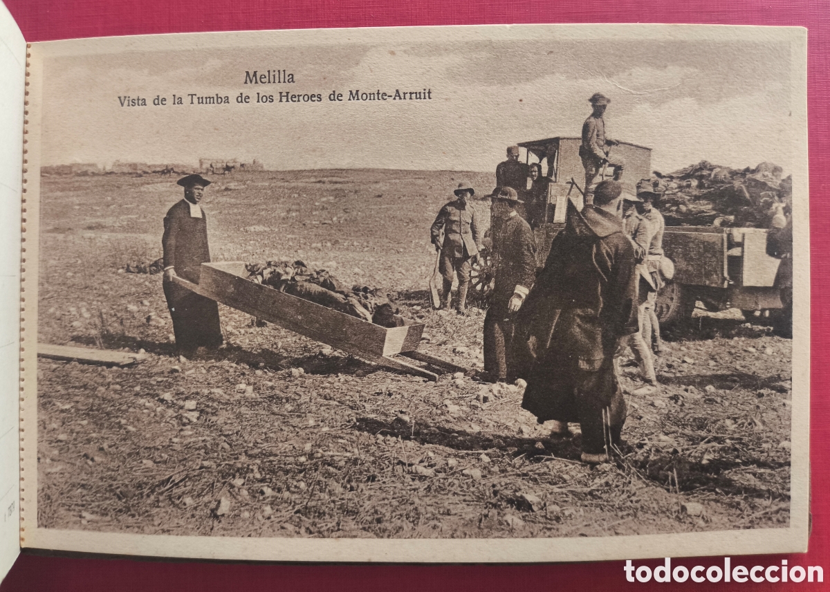 Postales: MONTE-ARRUIT CAMPAMENTO BLOC POSTAL MELILLA C. 1920 - Foto 10
