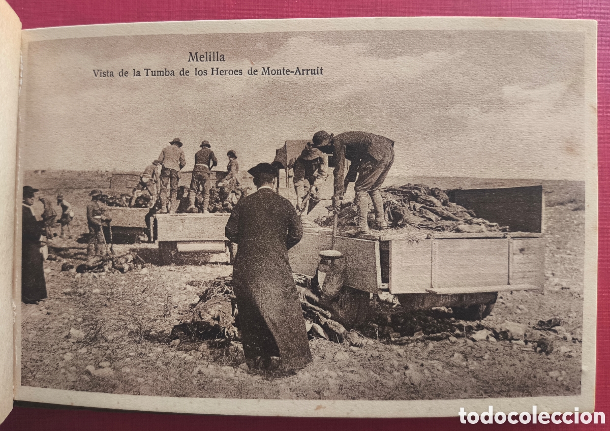 Postales: MONTE-ARRUIT CAMPAMENTO BLOC POSTAL MELILLA C. 1920 - Foto 11