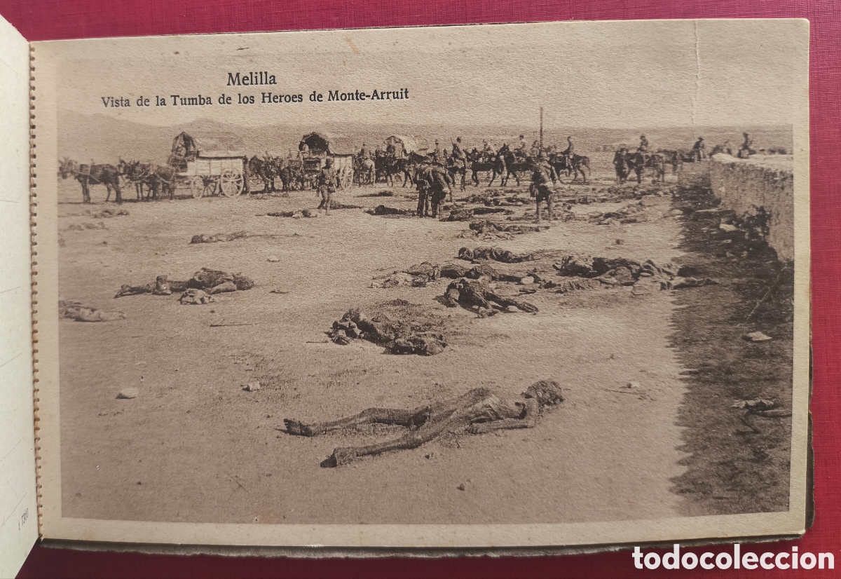 Postales: MONTE-ARRUIT CAMPAMENTO BLOC POSTAL MELILLA C. 1920 - Foto 13