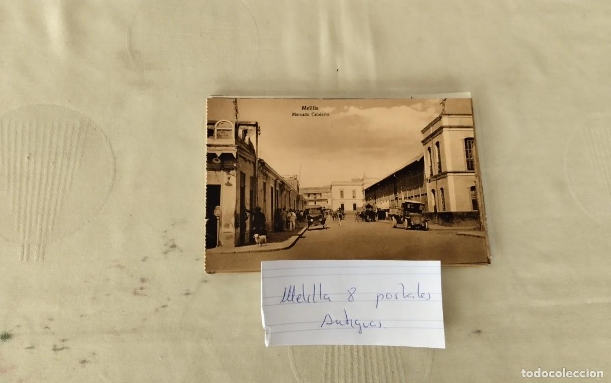 Postales: MELILLA , 8 POSTALES ANTIGUAS , VER COMPOSICION - Foto 1