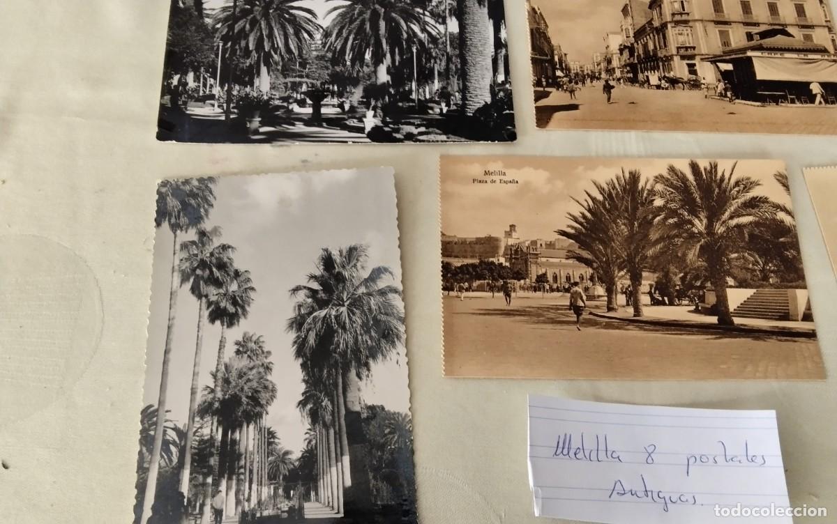 Postales: MELILLA , 8 POSTALES ANTIGUAS , VER COMPOSICION - Foto 8
