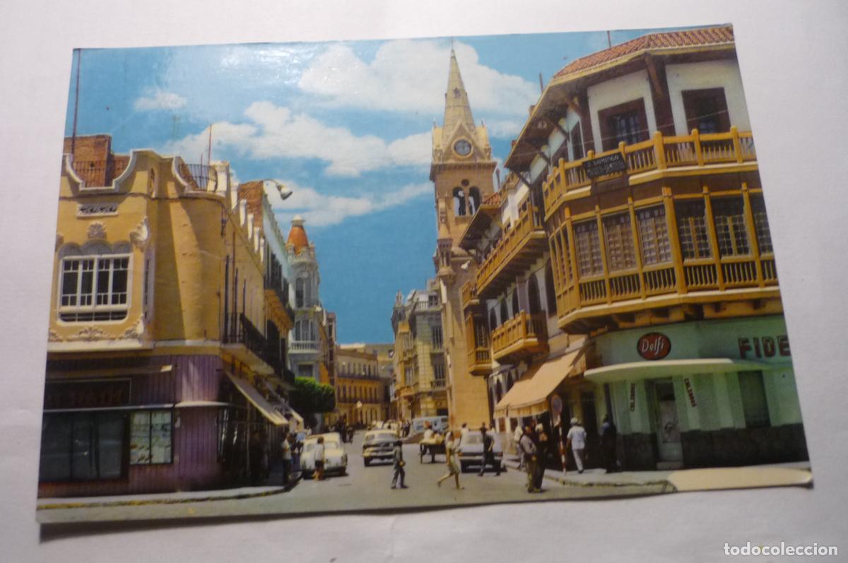 Postales: postal melilla calles ejercito espa&ntilde;ol y lopez moreno cm - Foto 1