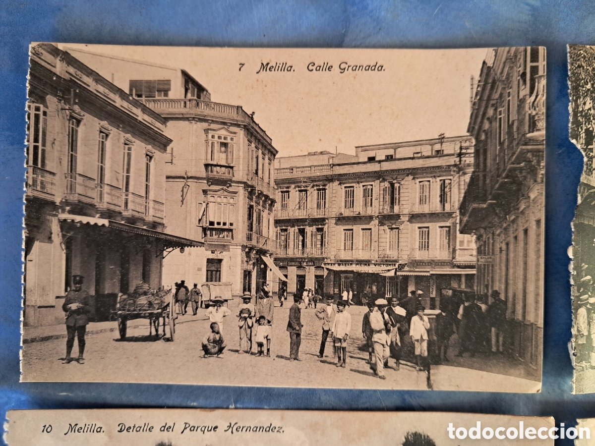 Postales: 7 postales antiguas Melilla - Foto 2