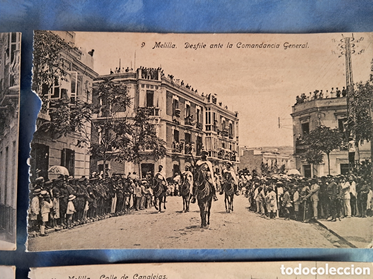 Postales: 7 postales antiguas Melilla - Foto 3