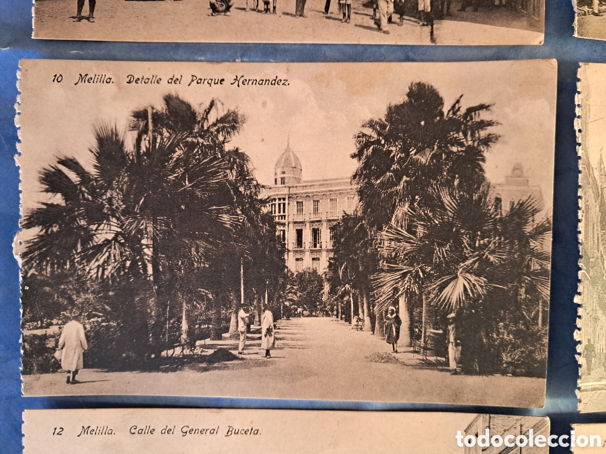 Postales: 7 postales antiguas Melilla - Foto 4
