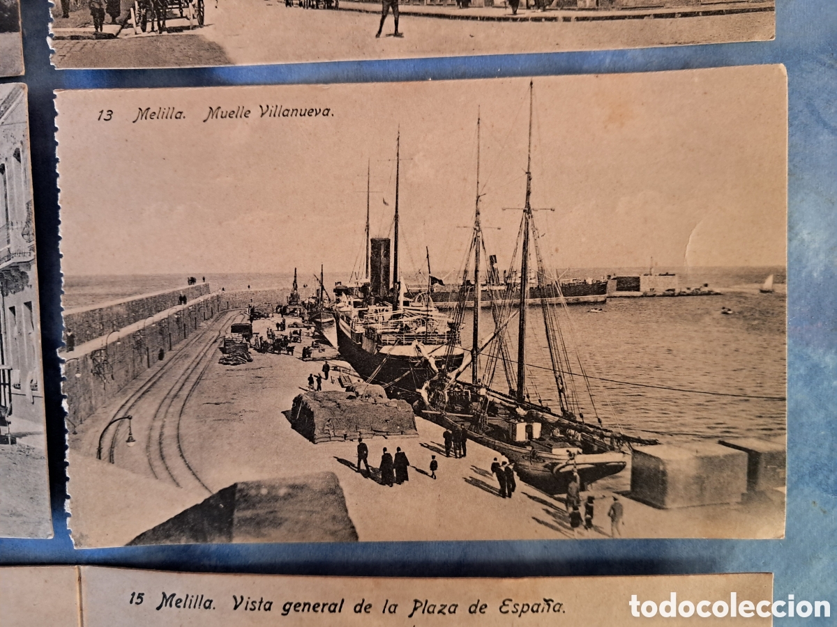 Postales: 7 postales antiguas Melilla - Foto 7