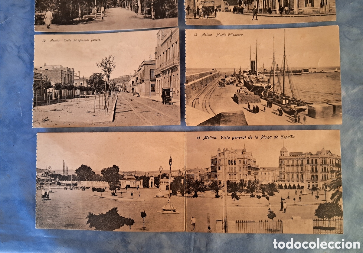 Postales: 7 postales antiguas Melilla - Foto 8