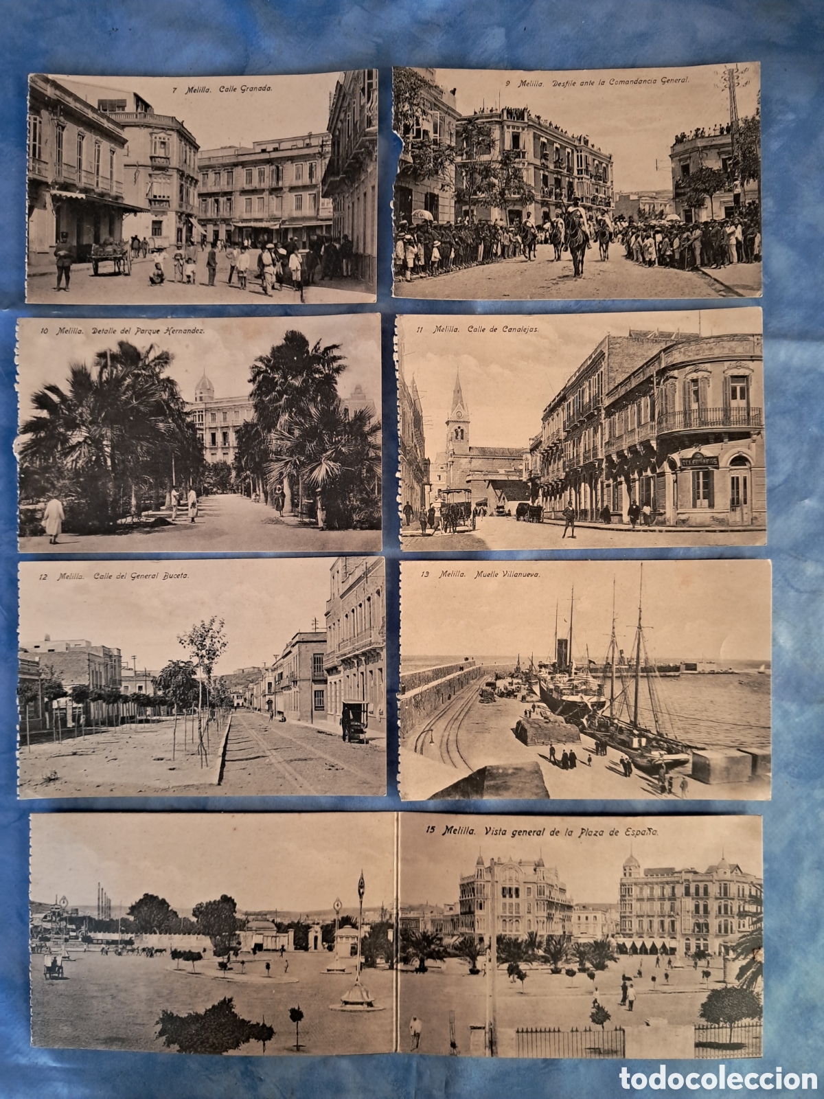 Postales: 7 postales antiguas Melilla - Foto 1