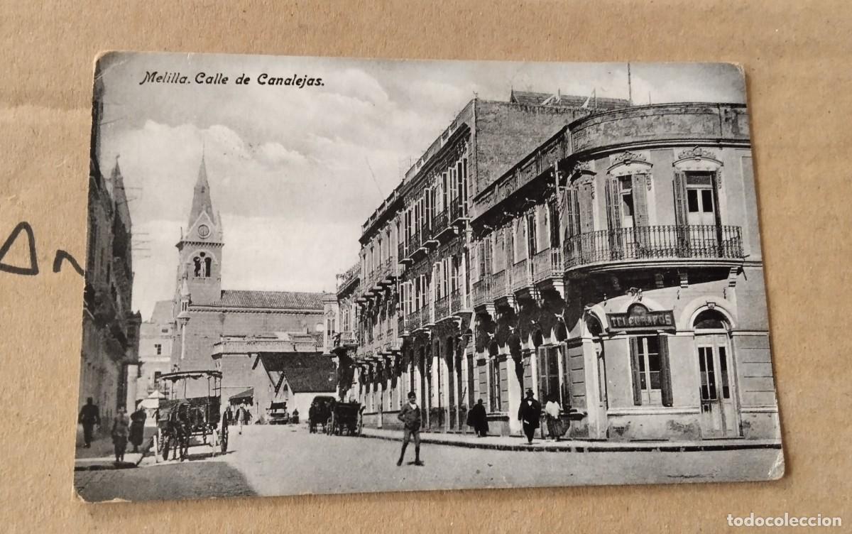 Postales: MELILLA, POSTAL ANTIGUA , BLANCO Y NEGRO - Foto 1