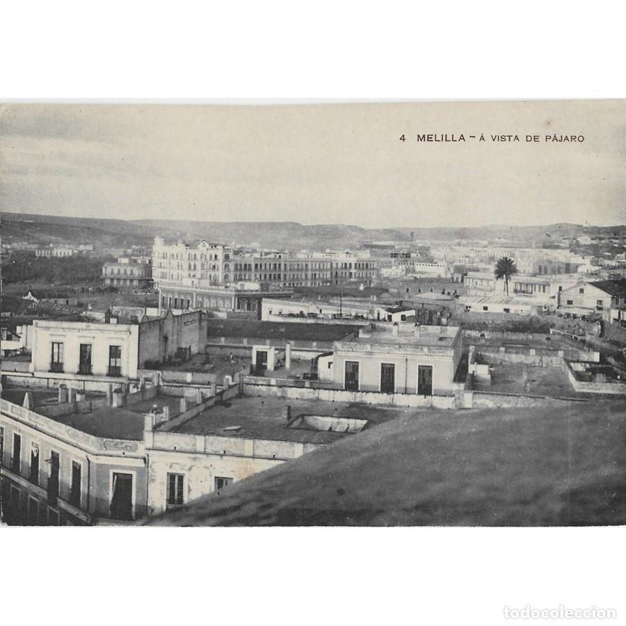 Postales: &Aacute; vista de p&aacute;jaro | Postal Melilla - Foto 1