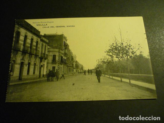 Postales: MELILLA CALLE DEL GENERAL MARINA - Foto 1