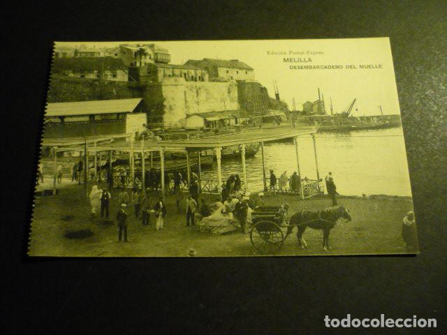 Postales: MELILLA DESEMBARCADERO DEL MUELLE - Foto 1
