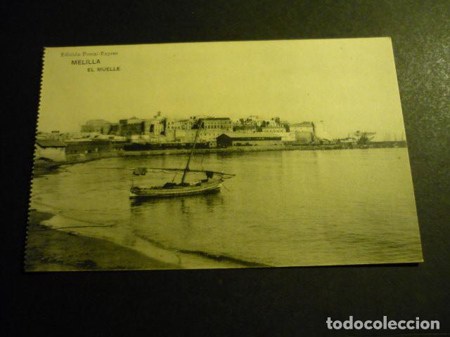 Postales: MELILLA EL MUELLE POSTAL - Foto 1